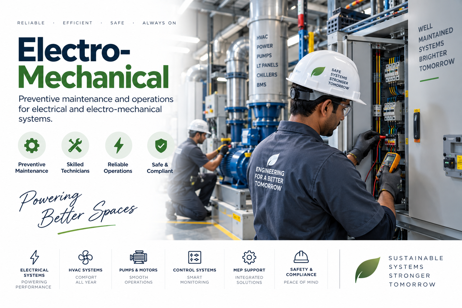 Electro mechanical services